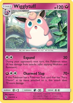 Wigglytuff - SM - Lost Thunder #134