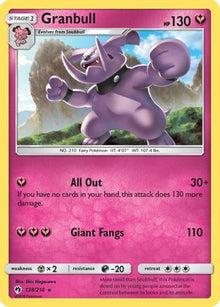Granbull - SM - Lost Thunder #138