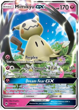 Mimikyu GX - SM - Lost Thunder #149