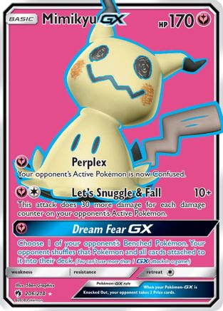 Mimikyu GX (Full Art) - SM - Lost Thunder #206
