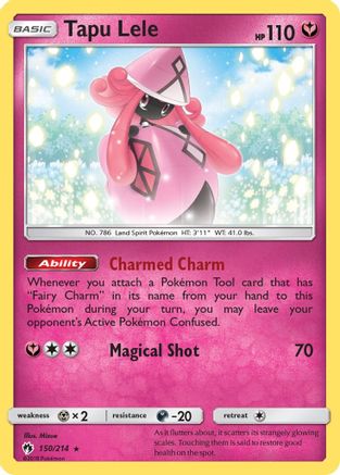 Tapu Lele - SM - Lost Thunder #150