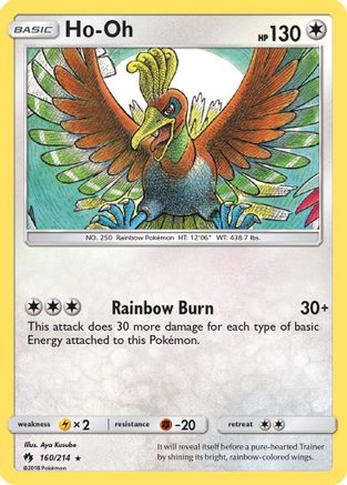 Ho-Oh - SM - Lost Thunder #160