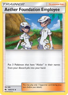 Aether Foundation Employee - SM - Lost Thunder #168