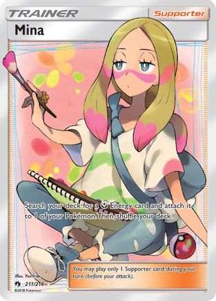 Mina (Full Art) - SM - Lost Thunder #211