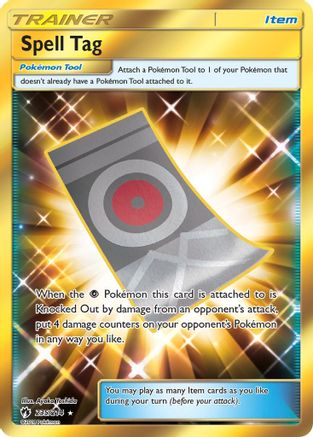 Spell Tag (Secret) - SM - Lost Thunder #235