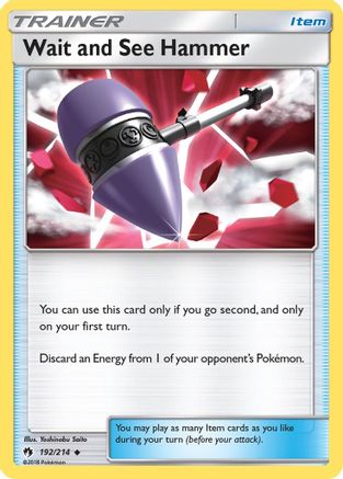 Wait and See Hammer - SM - Lost Thunder #192