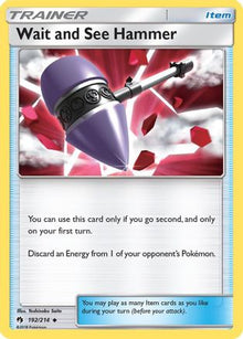 Wait and See Hammer - SM - Lost Thunder #192