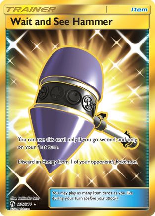 Wait and See Hammer (Secret) - SM - Lost Thunder #236
