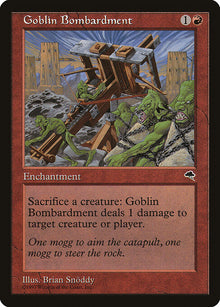 Goblin Bombardment - tmp Tempest - #179