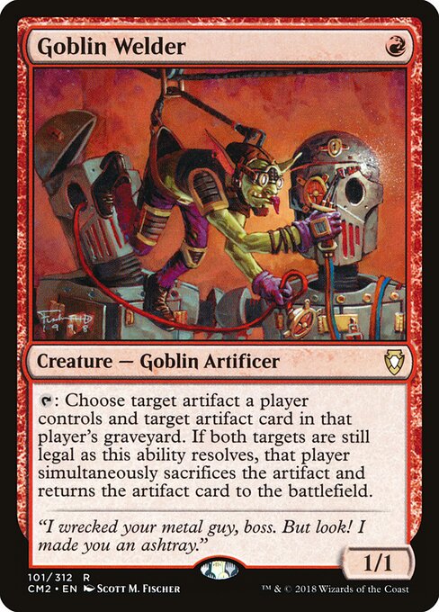 Goblin Welder - cm2 Commander Anthology Volume II - #101