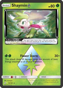 Shaymin Prism Star - SM - Team Up #10