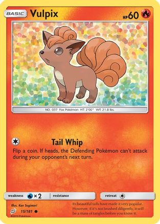 Vulpix - SM - Team Up #15