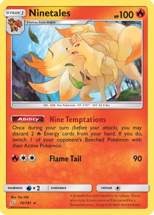 Ninetales - SM - Team Up #16
