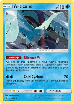Articuno - SM - Team Up #32