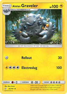 Alolan Graveler - SM - Team Up #36