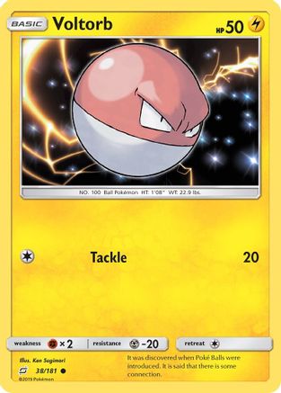 Voltorb - SM - Team Up #38