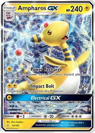 Ampharos GX - SM - Team Up #43