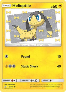 Helioptile - SM - Team Up #49