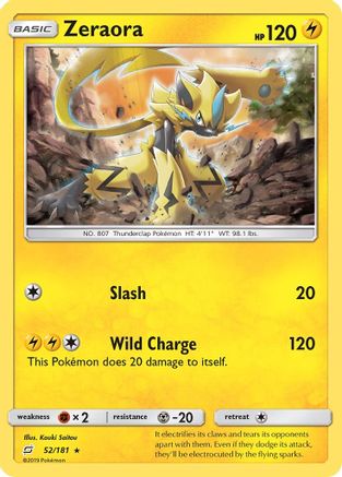 Zeraora - SM - Team Up #52