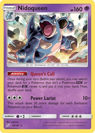 Nidoqueen - SM - Team Up #56