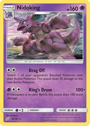 Nidoking - SM - Team Up #59