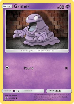 Grimer - SM - Team Up #62