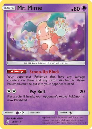 Mr. Mime - SM - Team Up #66
