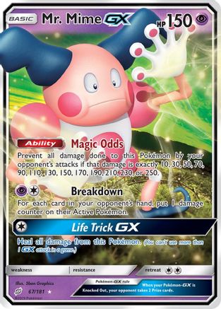 Mr. Mime GX - SM - Team Up #67