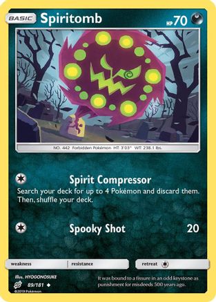 Spiritomb - SM - Team Up #89