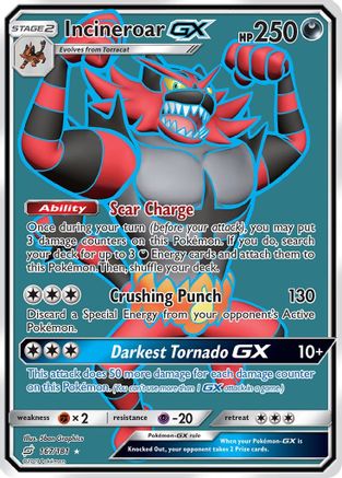 Incineroar GX (Full Art) - SM - Team Up #167