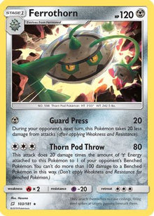 Ferrothorn - SM - Team Up #103
