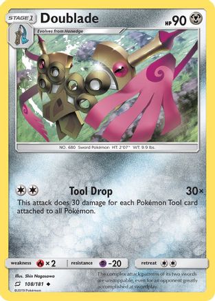 Doublade - SM - Team Up #108