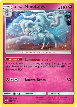 Alolan Ninetales - SM - Team Up #111