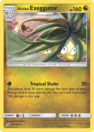 Alolan Exeggutor (114) - SM - Team Up #114