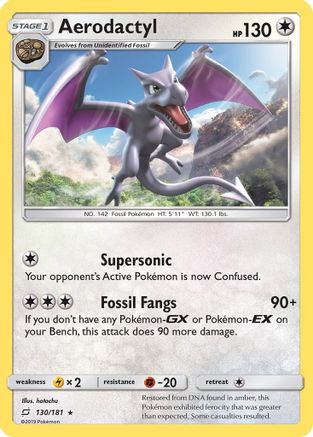 Aerodactyl - SM - Team Up #130