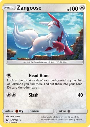 Zangoose - SM - Team Up #132