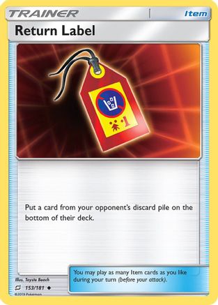 Return Label - SM - Team Up #153