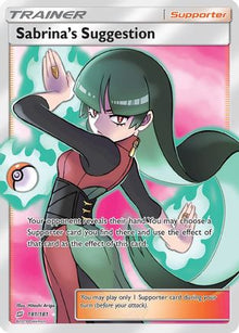 Sabrina's Suggestion (Full Art) - SM - Team Up #181