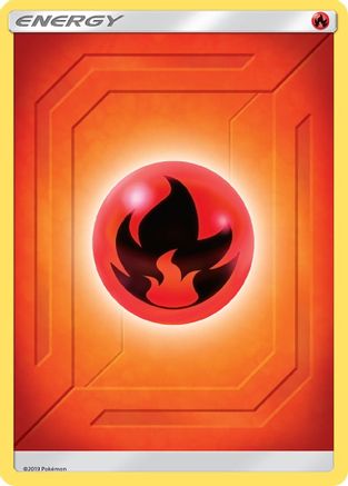 Fire Energy (2019 Unnumbered) - SM - Team Up #