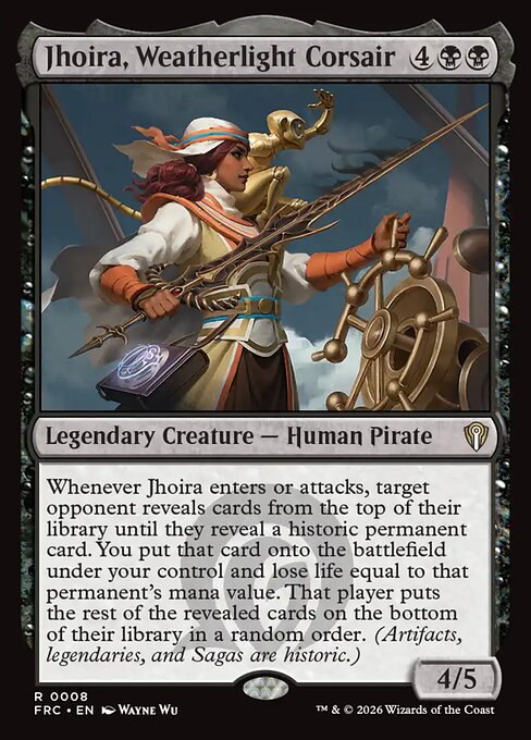 Jhoira, Weatherlight Corsair - frc Reality Fracture Commander - #8