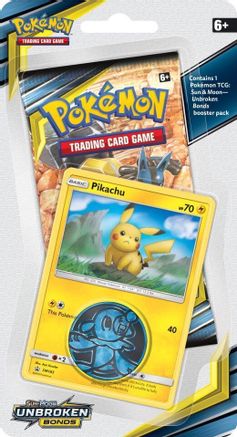 Unbroken Bonds Single Pack Blister [Pikachu] - SM - Unbroken Bonds #