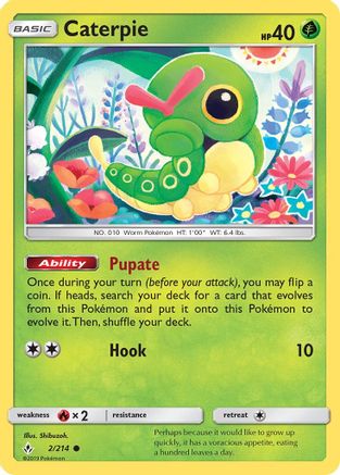 Caterpie - SM - Unbroken Bonds #2