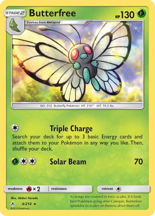 Butterfree - SM - Unbroken Bonds #4