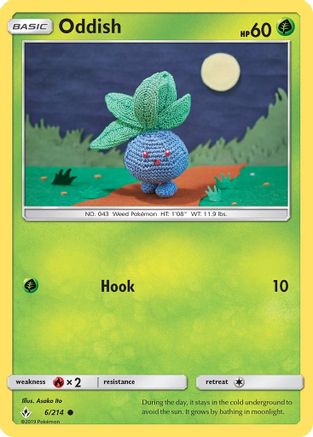 Oddish (6) - SM - Unbroken Bonds #6