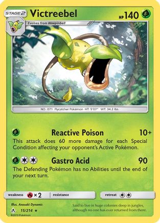 Victreebel - SM - Unbroken Bonds #15