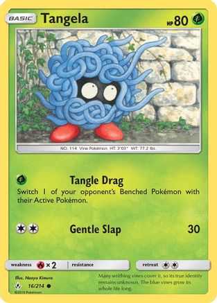 Tangela - SM - Unbroken Bonds #16
