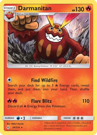 Darmanitan - SM - Unbroken Bonds #24