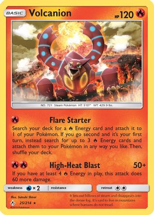 Volcanion - SM - Unbroken Bonds #25