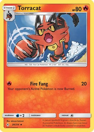 Torracat - SM - Unbroken Bonds #28