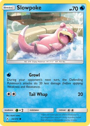 Slowpoke - SM - Unbroken Bonds #42